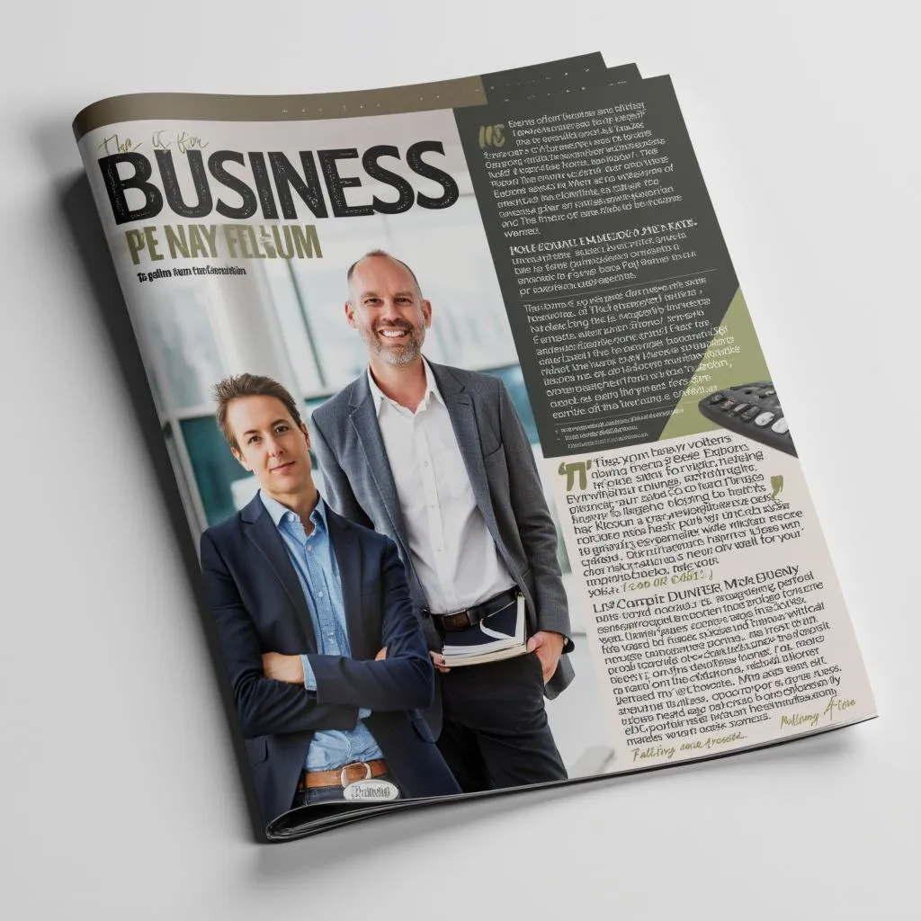 Artículo en revista empresarial